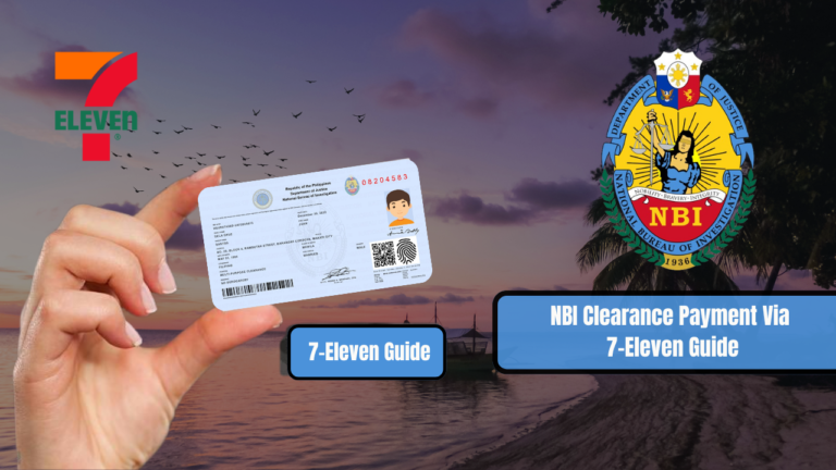 NBI Clearance Payment Via 7-Eleven Guide