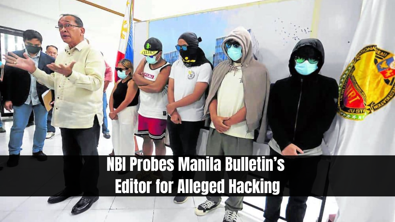 NBI Probes Manila Bulletin’s Editor for Alleged Hacking